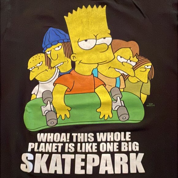 Simpsons T-Shirt Size L Youth (14) - Bart Simpson - Picture 4 of 9